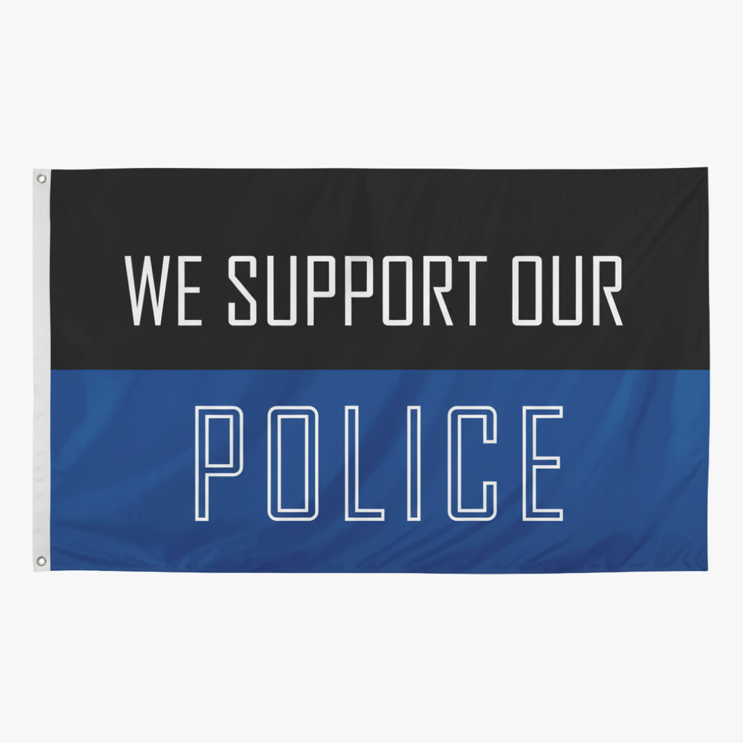 We Support Police Flag
